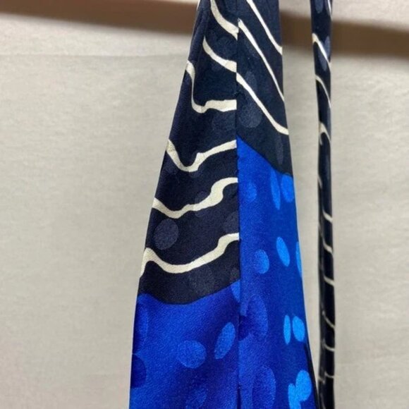 Vintage Looney Tunes Mania Neck Tie Elmer Mermaid Marvin Taz Bugs Silk Korea '93 - Picture 11 of 15